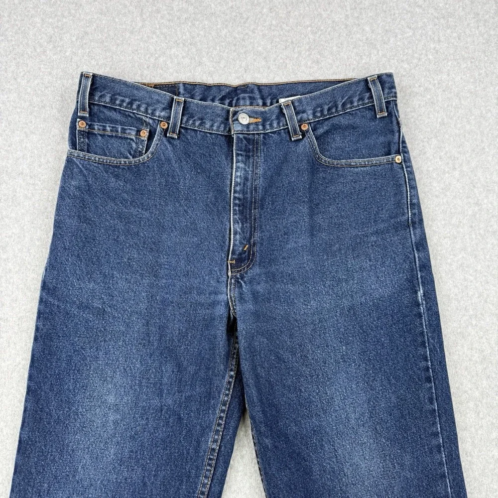 Vintage Levis Jeans Mens 36x36 (Fits 36x27) Medium Wash 517 Bootcut‎ Made In USA